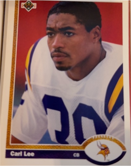 1991 Upper Deck #326 Carl Lee — front