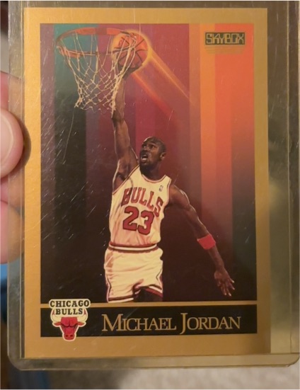 1990 SkyBox #41 Michael Jordan — front