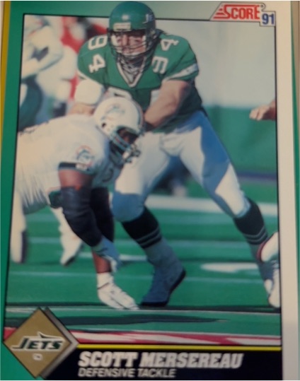 1991 Score #305 Scott Mersereau — front