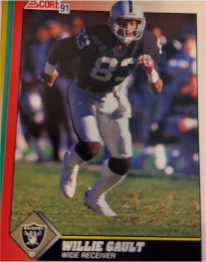 1991 Score #147 Willie Gault — front