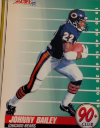 1991 Score #323 Johnny Bailey — front