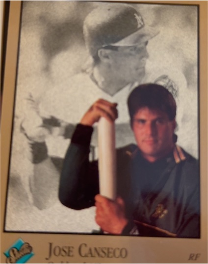 1992 Leaf Studio #222 Jose Canseco — front