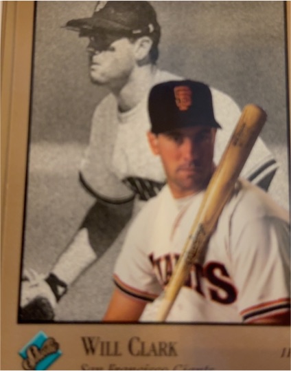 1992 Leaf Studio #114 Will Clark — front