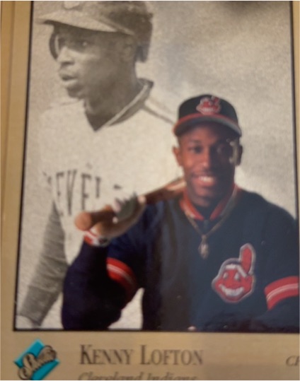 1992 Leaf Studio #168 Kenny Lofton — front