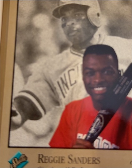 1992 Leaf Studio #29 Reggie Sanders — front