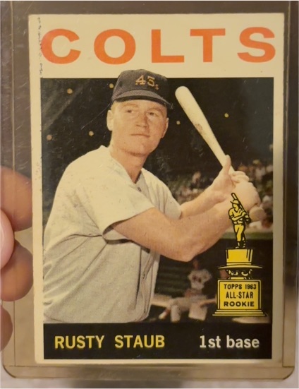 1964 Topps #109 Rusty Staub — front