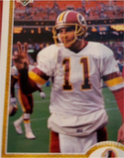 1991 Upper Deck #280 Mark Rypien Washington Redskins — front
