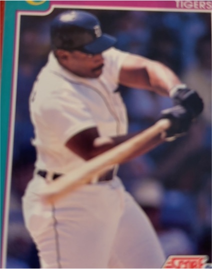 1991 Score #168 Cecil Fielder — front