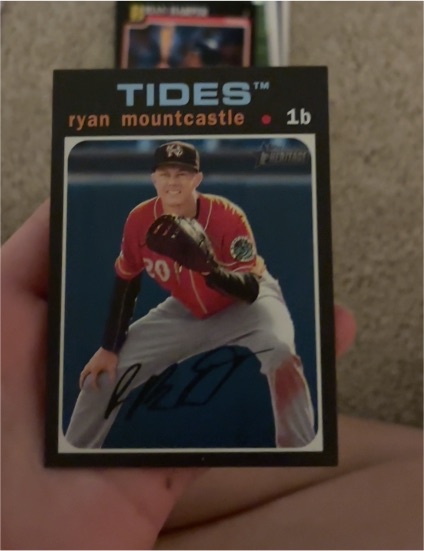 2020 Topps Heritage Minor League #61 Ryan Mountcastle — front