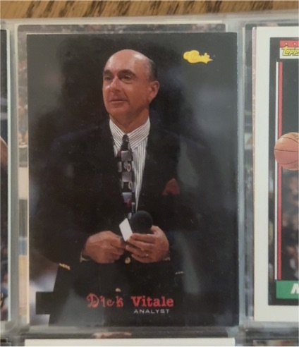 1994 Classic #81 Dick Vitale — front