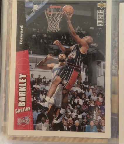 1996-97 Collector's Choice #248 Charles Barkley Houston Rockets — front
