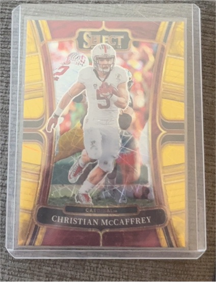 2023 Panini Select Draft Picks #41 Christian McCaffrey — front