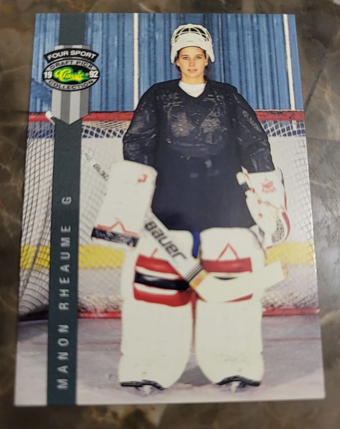 1992 Classic Four Sport #224 Manon Rheaume — front