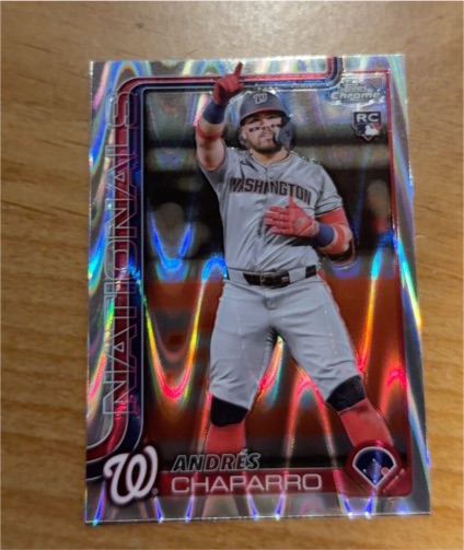 2025 Topps Chrome #187 Andres Chaparro — front