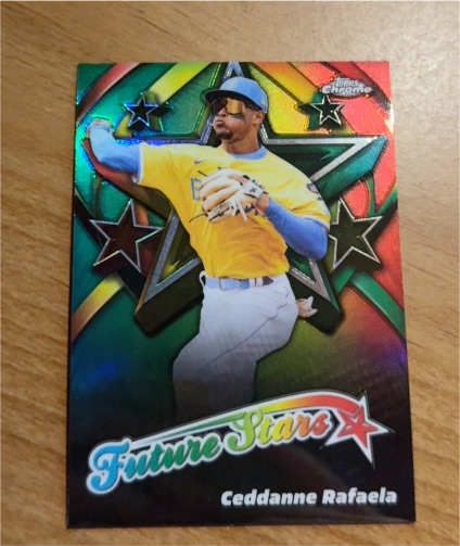 2025 Topps Chrome Future Stars #FS-11 Ceddanne Rafaela — front