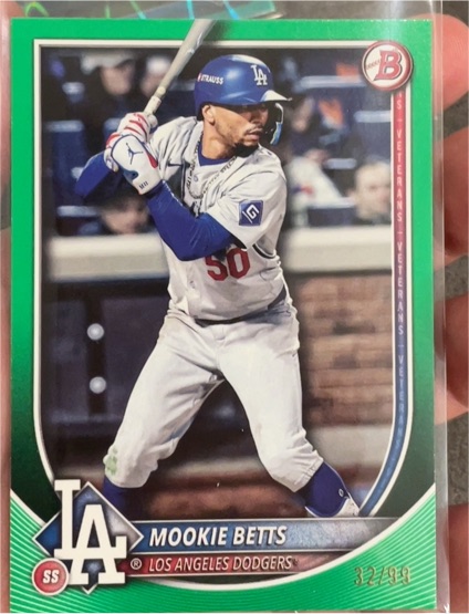 2025 Bowman #16 Mookie Betts — front