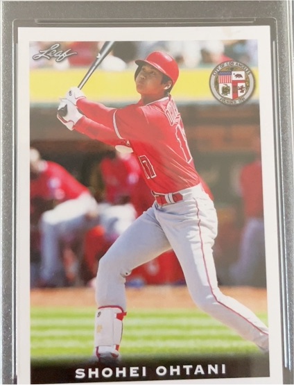 2018 Leaf National Convention #Rookie-03 Shohei Ohtani — front