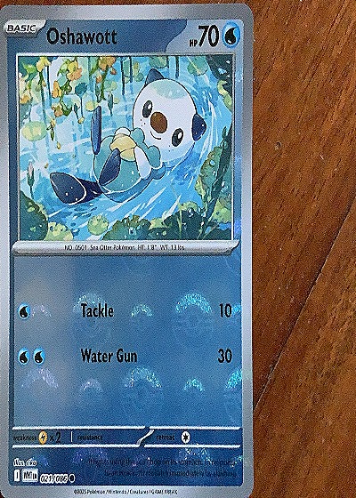 2023 Pokémon SV: White Flare #021 Oshawott — front