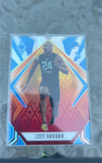 2020 Panini Phoenix #143 Jeff Okudah — front