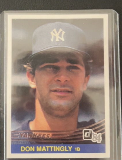 1984 Donruss #248 Don Mattingly — front