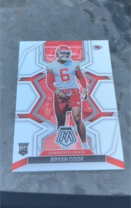 2022 Panini Mosaic #397 Bryan Cook — front