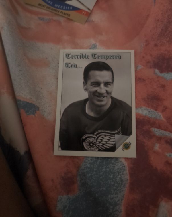 1991-92 Ultimate Original Six #94 Ted Lindsay — front