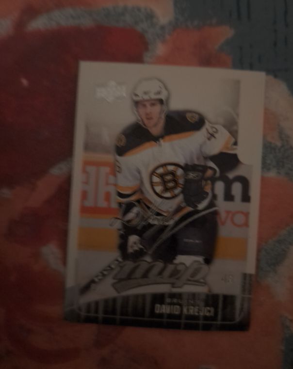 2009-10 Upper Deck MVP #45 David Krejci — front