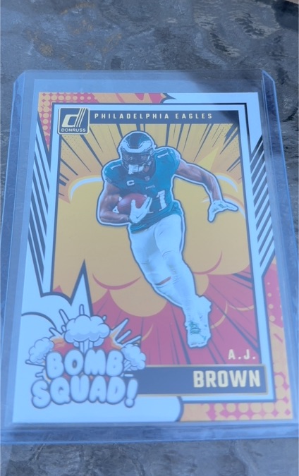 2024 Panini Donruss Bomb Squad #4 A.J. Brown — front