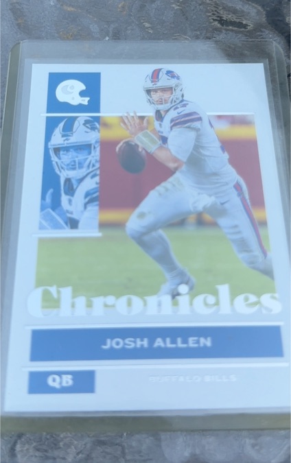 2021 Panini Chronicles #10 Josh Allen — front