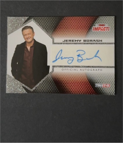 2009 Tristar TNA Impact! IA-32 Jeremy Borash Autograph — front