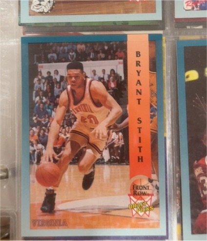 1992 Front Row Draft Picks #66 Bryant Stith — front