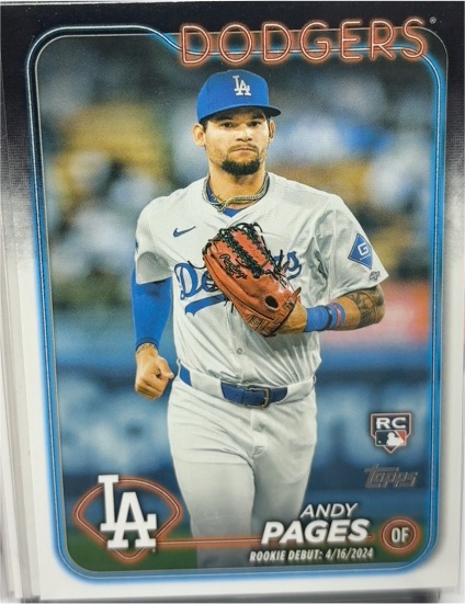 2024 Topps Update #US108 Andy Pages — front