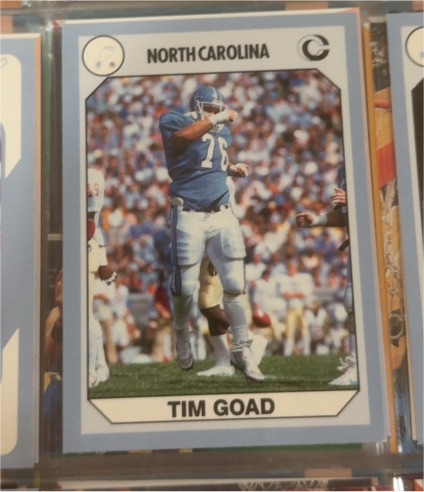 1987 Classic #C-6 Tim Goad — front