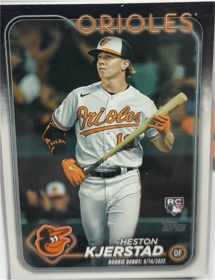 2024 Topps Update #US86 Heston Kjerstad — front