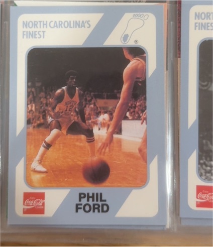 1989 Collegiate Collection #10 Phil Ford — front