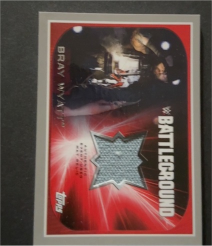2018 Topps WWE Battleground Bray Wyatt — front