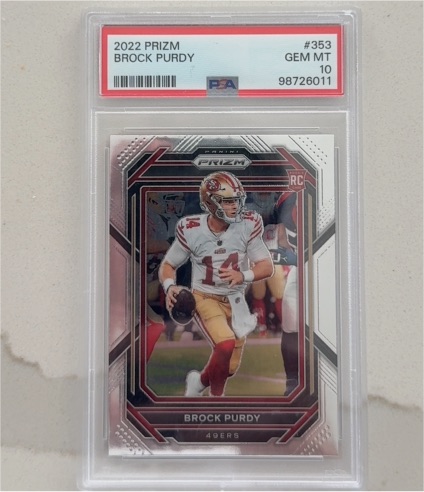 2022 Panini Prizm #353 Brock Purdy — front