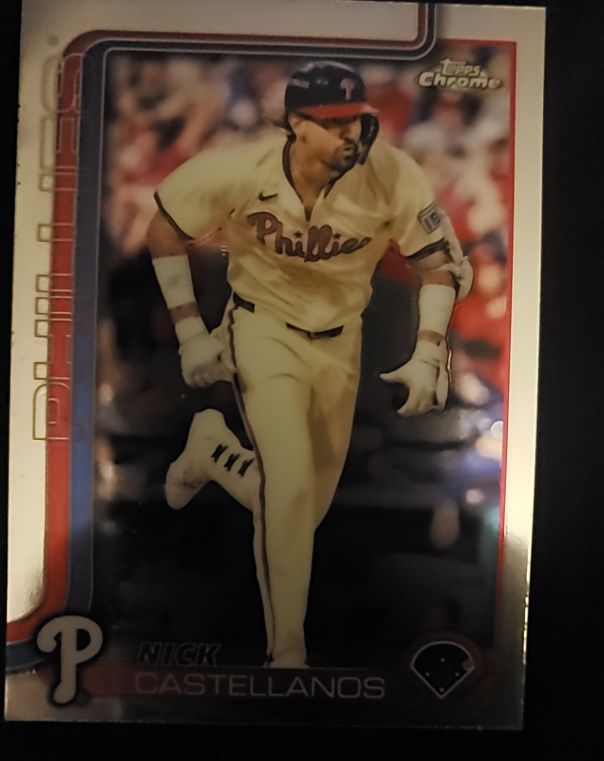 2025 Topps Chrome #226 Nick Castellanos — front
