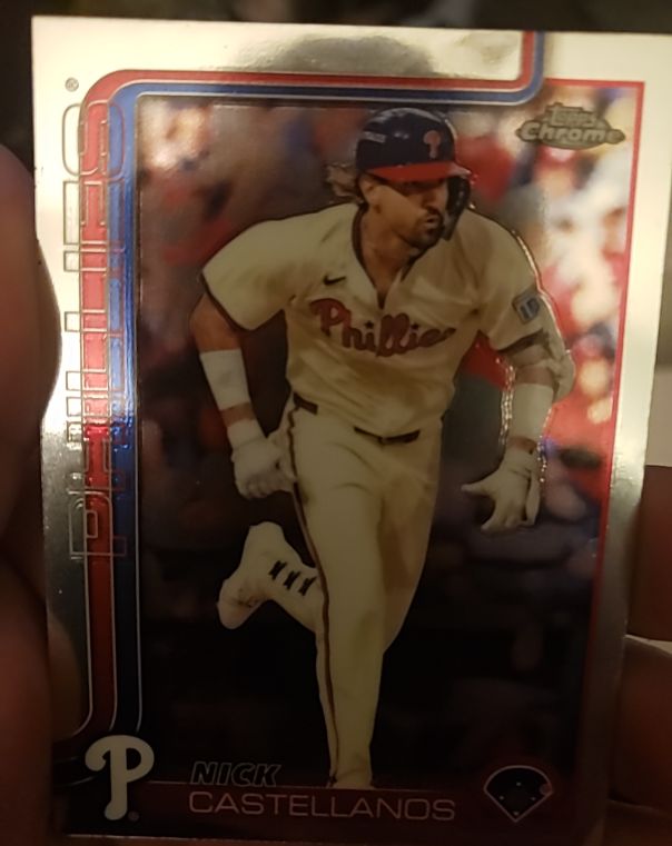 2025 Topps Chrome #226 Nick Castellanos — front
