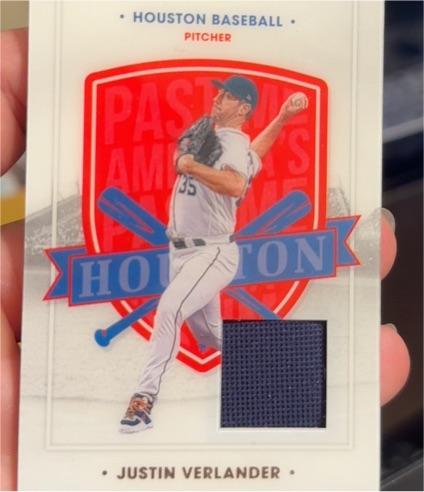 2021 Panini Chronicles America's Pastime #17 Justin Verlander — front