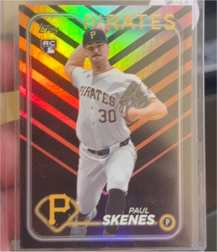 2024 Topps Update #US100 Paul Skenes — front