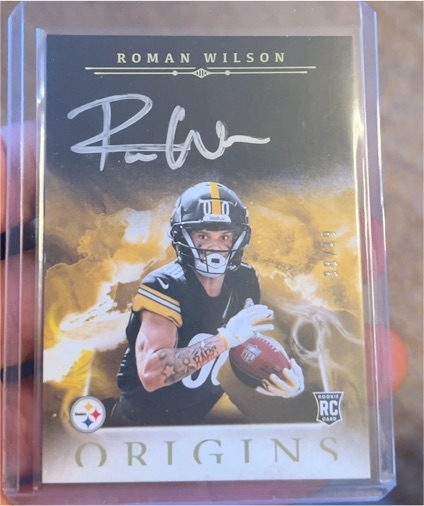 2024 Panini Origins #39 Roman Wilson — front