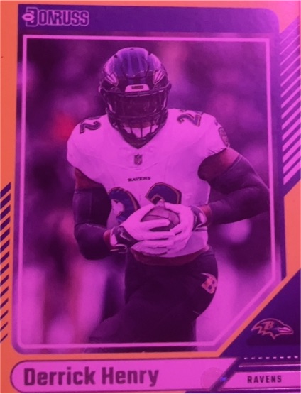 2024 Donruss #72 Derrick Henry — front