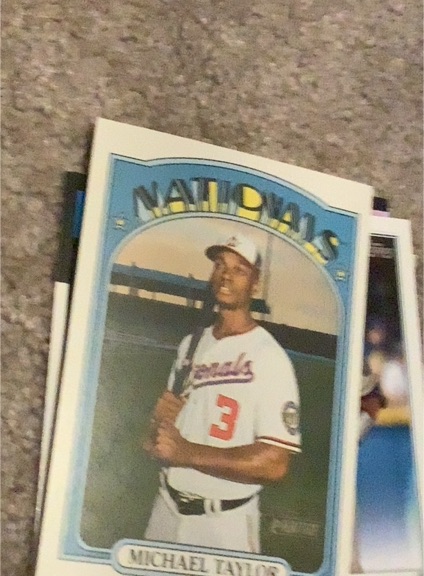 1972 Topps #NAT-3 Michael Taylor — front