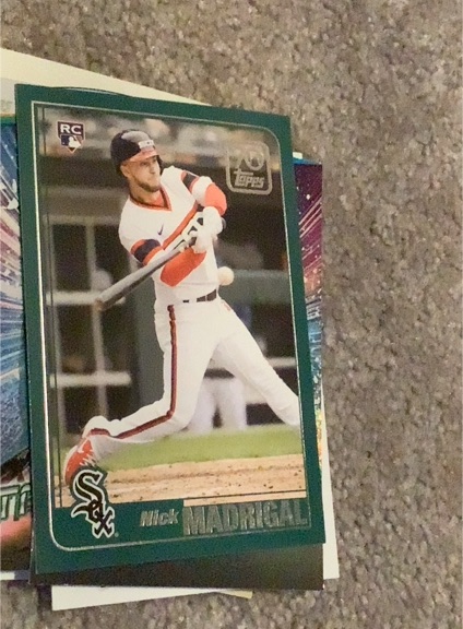 2021 Topps Update 70 Years of Topps #70YT-51 Nick Madrigal — front