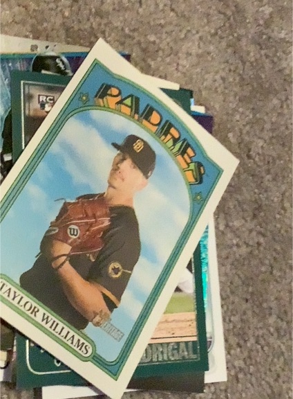 2021 Topps Heritage #369 Taylor Williams — front