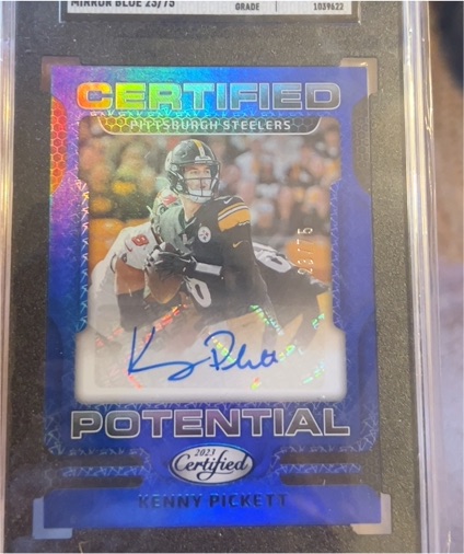 2023 Panini Certified Potential #Potential Kenny Pickett — front