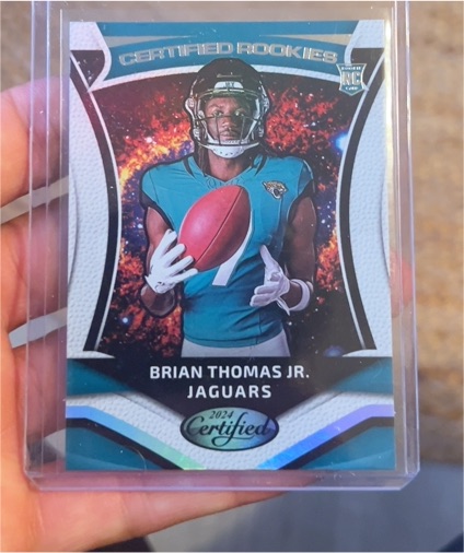 2024 Panini Certified #14 Brian Thomas Jr. — front