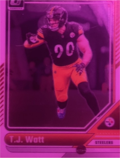 2024 Donruss Optic #90 T.J. Watt — front
