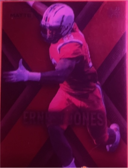 2021 Wildcard Matte Xplode #Ernest Jones — front
